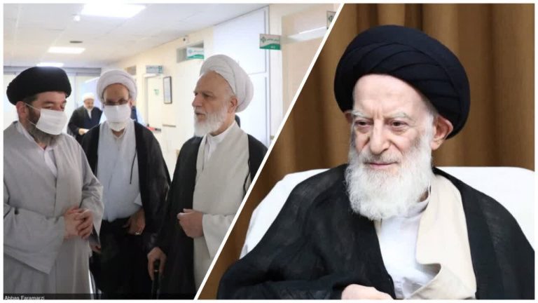 ممثل قائد الثورة الإسلامية يتفقد آية الله العظمى الشبیری الزنجاني