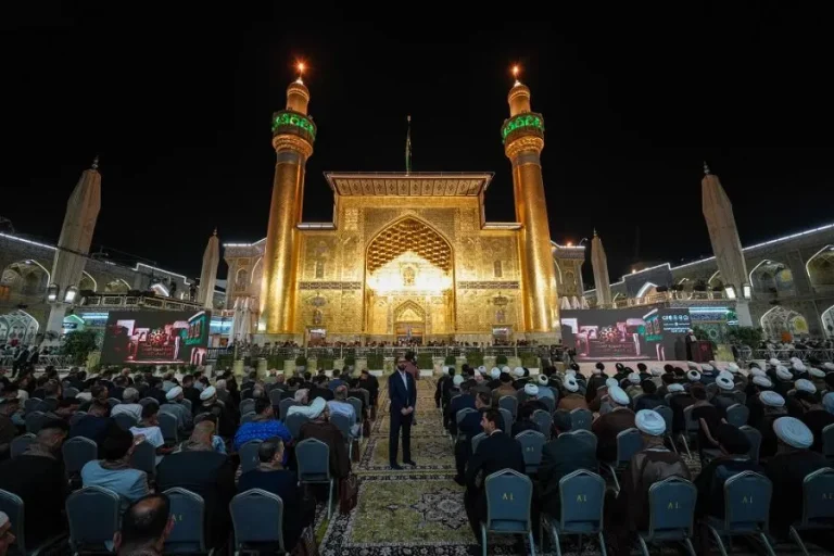علماء الحوزة العلمية يستحضرون مسيرة ألف عام من العلم في رحاب العتبة العلوية