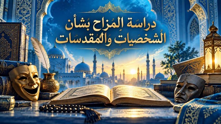 دراسة المزاح بشأن الشخصيات والمقدسات