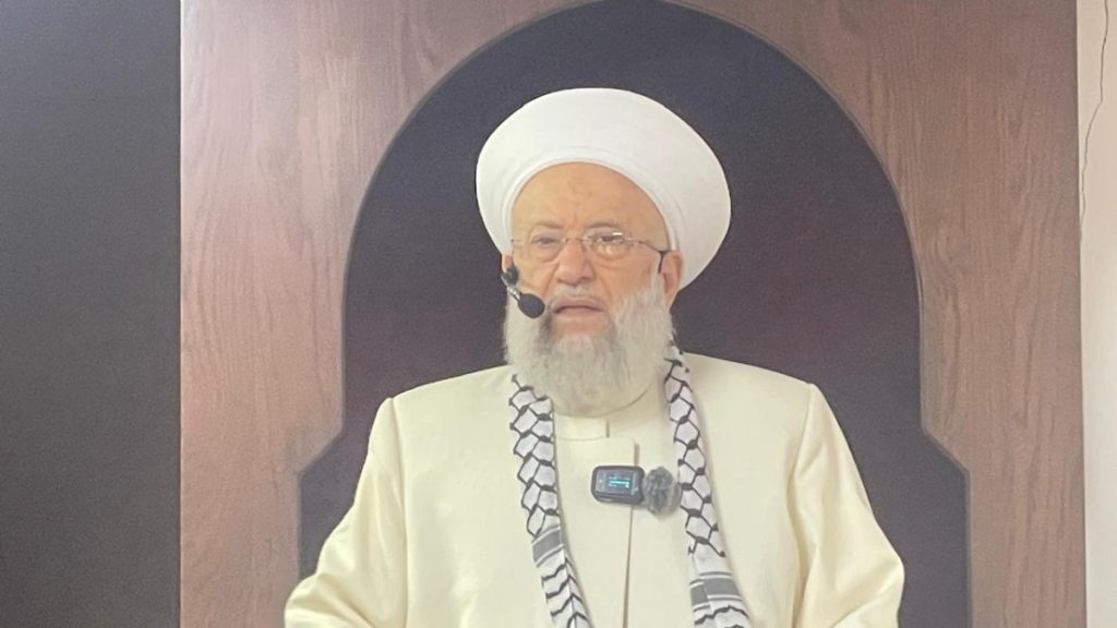 الشيخ ماهر حمود : من تداعيات 7 اكتوبر أنها أبرزت الاصوات المبشرة بنهاية المقاومة فيما بقي المؤمنون على موقفهم