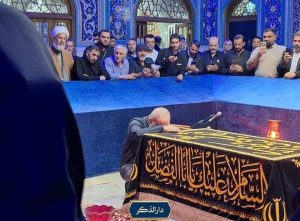 الرئیس بزشکیان یزور ضریح قائد الثورة الشهید