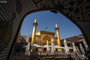 تقرير مصور | المرقد العلوي المطهّر يتوشّح بالسواد إحياءً لذكرى استشهاد السيّدة فاطمة الزهراء (عليها السلام)