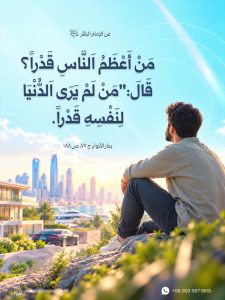 الإمام الباقر (عليه السلام): مَنْ أَعْظَمُ اَلنَّاسِ قَدْراً؟..